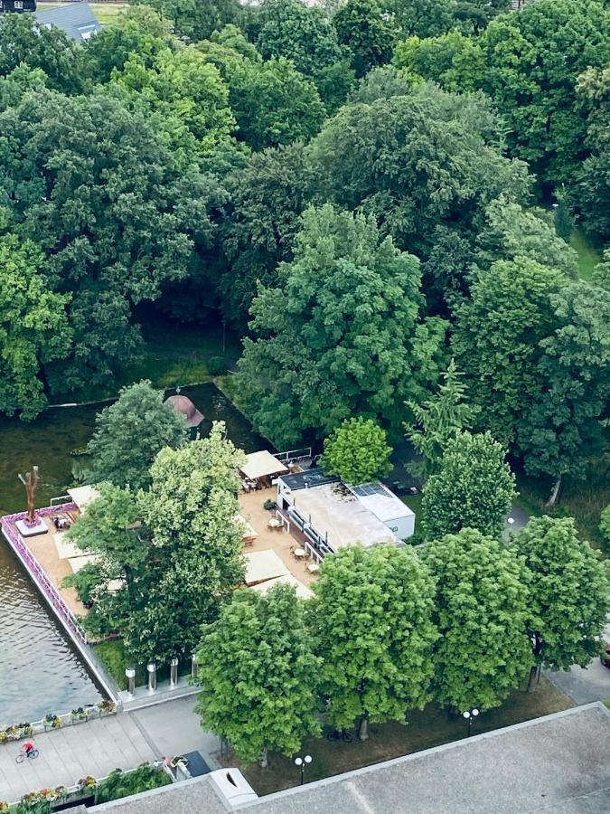 Hotelturm Augsburg Appartment 29 Stock Eksteriør billede